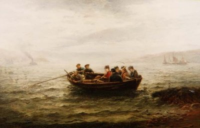 Auf dem Weg zur Kirche über die Schleuse von Hamilton Macallum