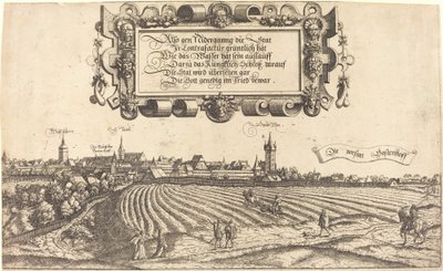 Ansicht von Nürnberg von Westen [rechter Abschnitt] von Hanns Lautensack