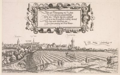Panoramablick auf Nürnberg: Rechter Teil von Hanns Sebald Lautensack