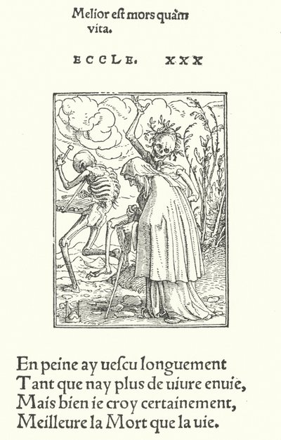 Die alte Frau von Hans (after) Holbein the Younger