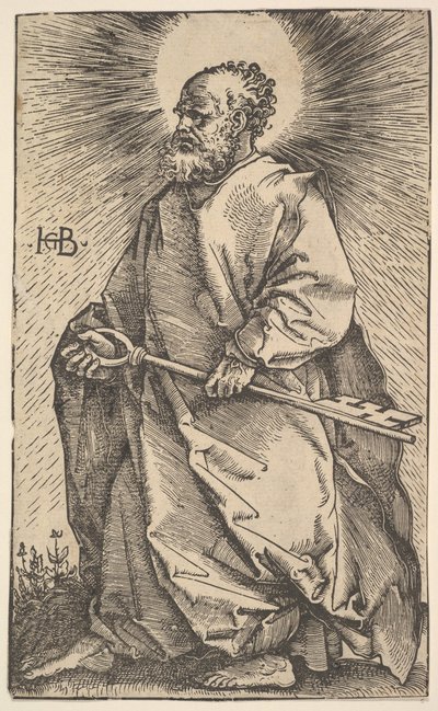 St. Peter aus Christus und die Apostel von Hans Baldung
