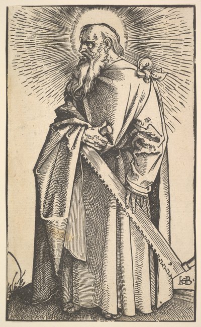 St. Simon aus Christus und die Apostel von Hans Baldung