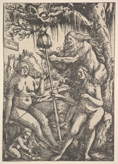 Die drei Schicksalsgöttinnen: Lachesis, Atropos und Klotho, 1513 von Hans Baldung