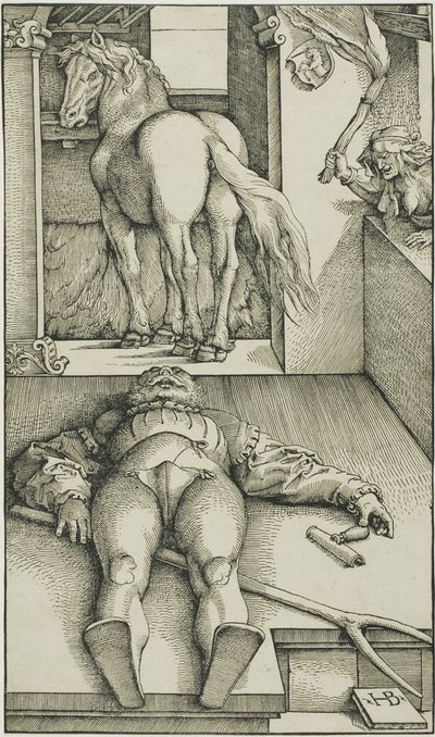 Der verhexte Bräutigam von Hans Baldung Grien