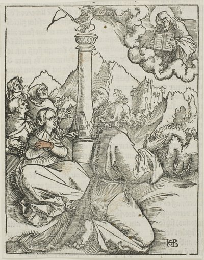 Du sollst keine anderen Götter haben neben mir, aus den Zehn Geboten von Hans Baldung Grien