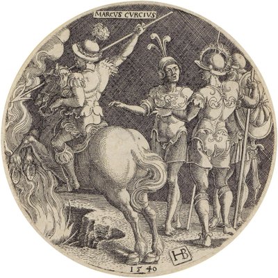 Marcus Curtius von Hans Brosamer