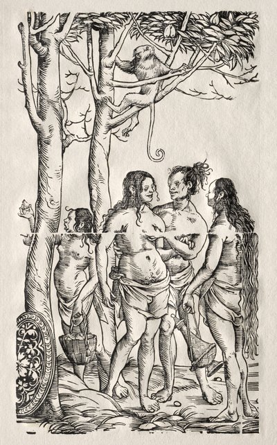 Hottentotten mit Herde von Hans Burgkmair