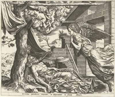 Der Tod des Lazarus von Hans Collaert (I) (possibly)