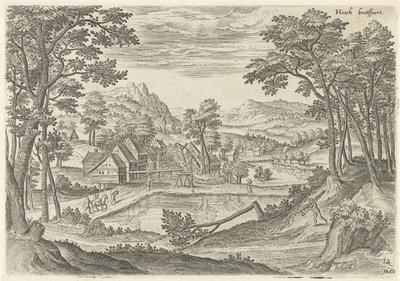 Ansicht von Bosvoorde von Hans Collaert (I)
