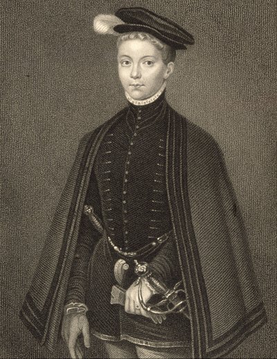 Porträt von Henry Stewart (1545-67) Lord Darnley, aus 