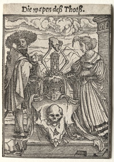 Totentanz: Das Wappen des Todes von Hans Holbein