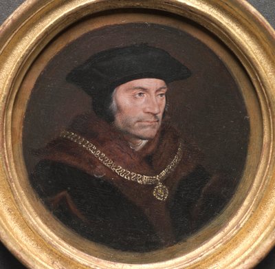 Porträt von Sir Thomas More, 17. Jahrhundert von Hans Holbein