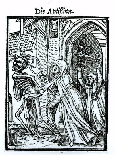 Der Tod und die Äbtissin, aus 