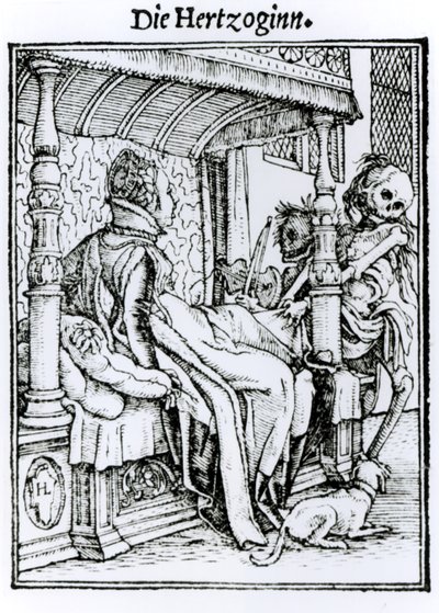 Der Tod und die Dame, aus 