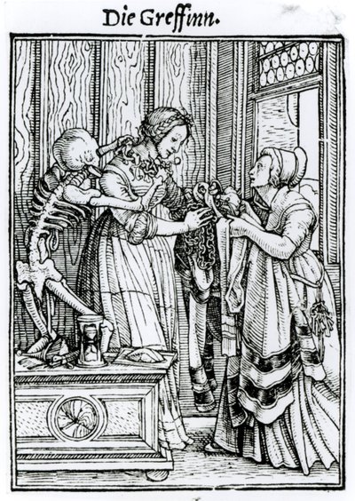 Der Tod und die Geliebte, aus 
