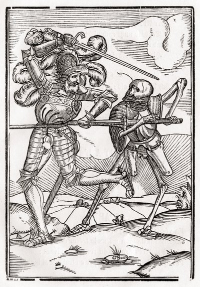 Der Tod kommt zum Ritter oder Grafen, aus 