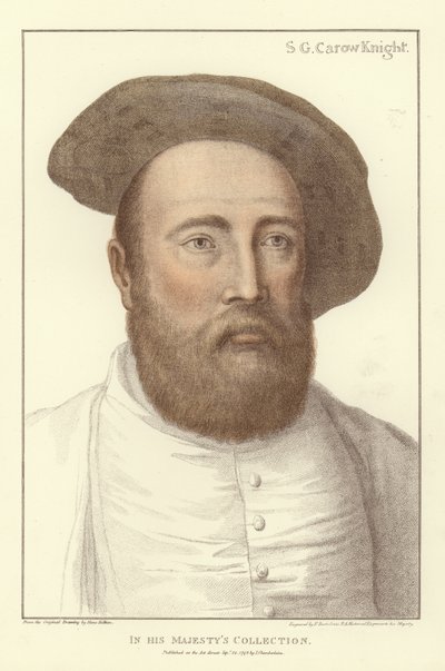 Sir George Carew von Hans Holbein der Jüngere