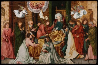 Die Entschlafung der Jungfrau von Hans Holbein the Elder