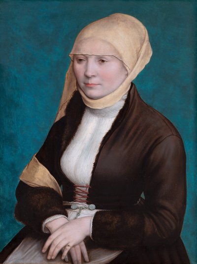 Porträt einer Frau aus Süddeutschland von Hans Holbein the Younger