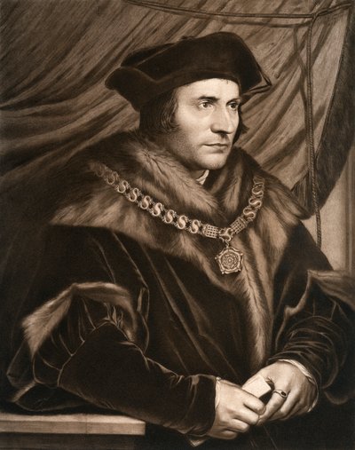 Sir Thomas More, 1527, 1902 von Hans Holbein der Jüngere
