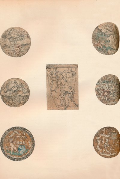 Studien für Goldschmiedearbeiten von Hans Holbein der Jüngere