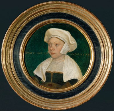 Die Frau eines Höflings von König Heinrich VIII. von Hans Holbein the Younger