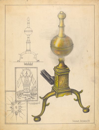 Kaminbock von Hans Korsch