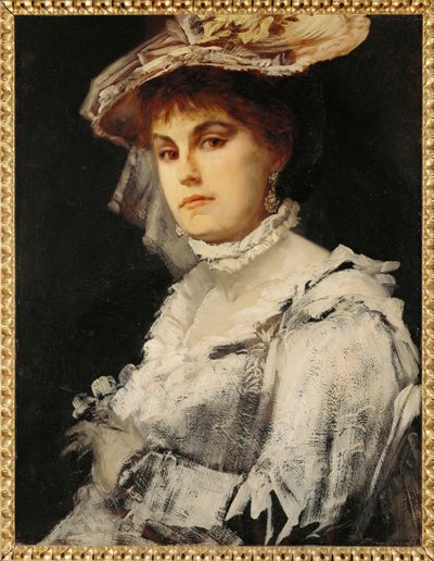 Amalie Makart, erste Frau des Malers von Hans Makart