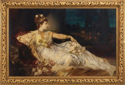 Charlotte Wolter (1834-1897), als „Messalina“ in „Arria und Messalina“ von Adolf von Wilbrandt von Hans Makart