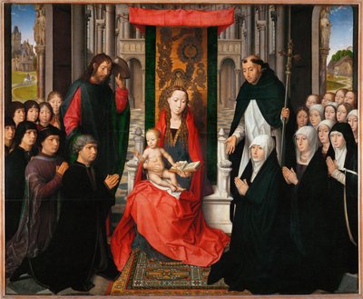 La Vierge de Jacques Floreins von Hans Memling