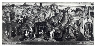 Die sieben Freuden der Jungfrau, 1480 von Hans Memling