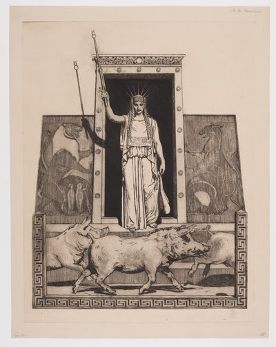 Circe verwandelt Odysseus