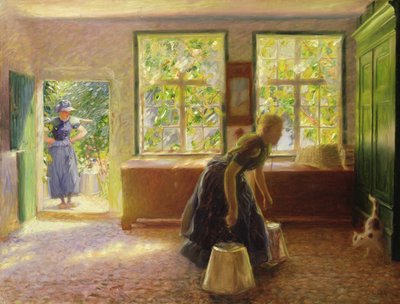 Ein Saal in Borgfeld von Hans Olde