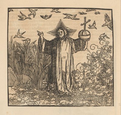 Christus als Salvator Mundi von Hans Schäufelein (possibly)