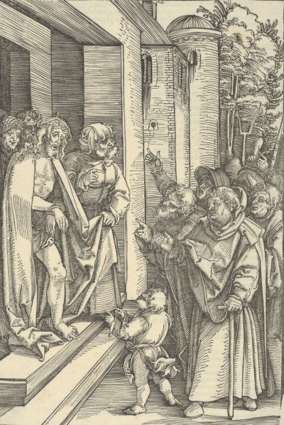 Ecce Homo, aus Speculum passionis domini nostri Ihesu Christi, 1507 von Hans Schäufelein the Elder