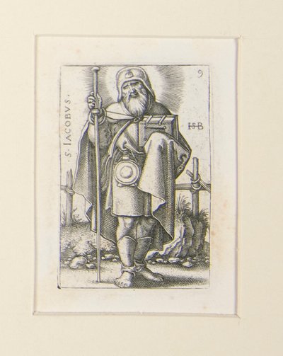 Eine Serie der zwölf Apostel mit Frontispiz von Hans Sebald Beham