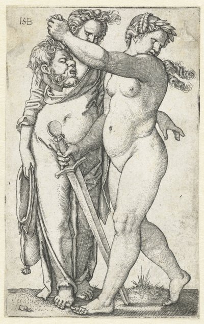 Judith mit dem Kopf von Holofernes und Dienstmagd von Hans Sebald Beham