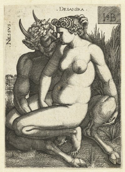 Nessus und Deïanira von Hans Sebald Beham