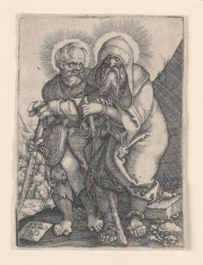 Heiliger Simon und Heiliger Thaddäus von Hans Sebald Beham