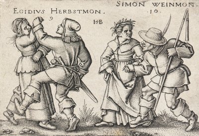 September und Oktober von Hans Sebald Beham