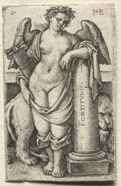 Die Erkenntnis Gottes und die sieben Kardinaltugenden: Tapferkeit - Fortitudo von Hans Sebald Beham