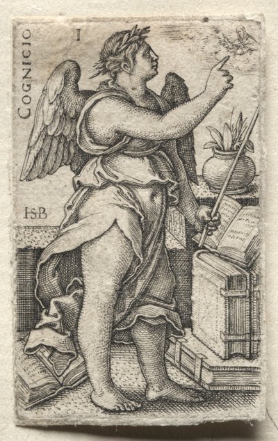 Die Erkenntnis Gottes und die sieben Kardinaltugenden: Erkenntnis Gottes - Cognicio von Hans Sebald Beham