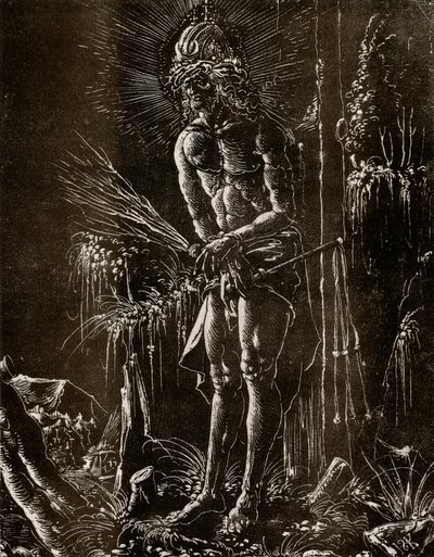 Christus als Schmerzensmann von Hans Springinklee