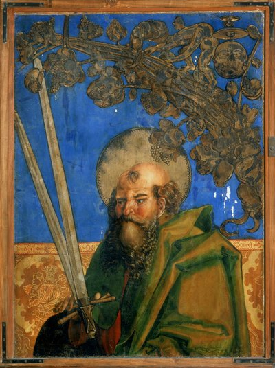 Heiliger Paulus (Detail) von Hans Suess Kulmbach
