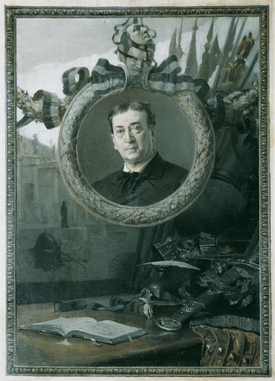 Der Schauspieler Adolf von Sonnenthal von Hans Temple