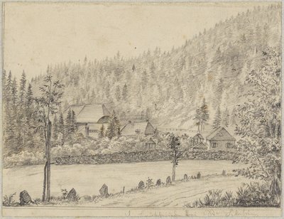 Hammerschmiede bei St. Blasien von Hans Thoma