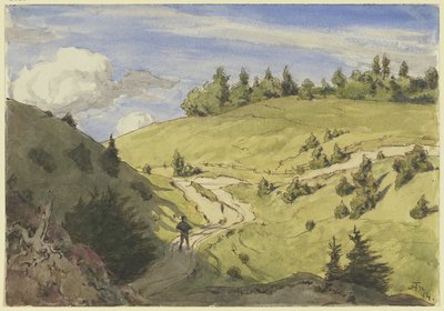 Landschaft im Schwarzwald von Hans Thoma