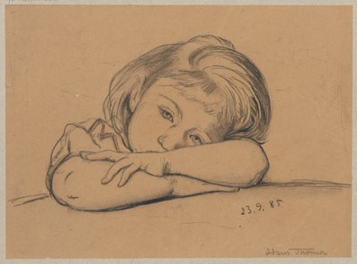 Porträt Elli von Hans Thoma