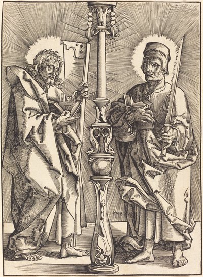 Sankt Jakobus der Jüngere und Sankt Simon von Hans Vischer