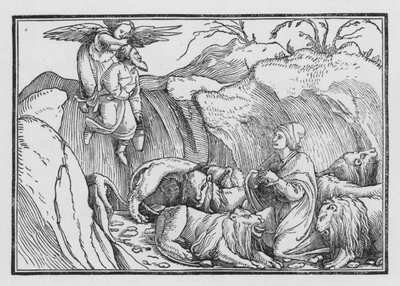 Daniel in der Löwengrube, Bel und der Drache I, 36 von Hans after Holbein the Younger